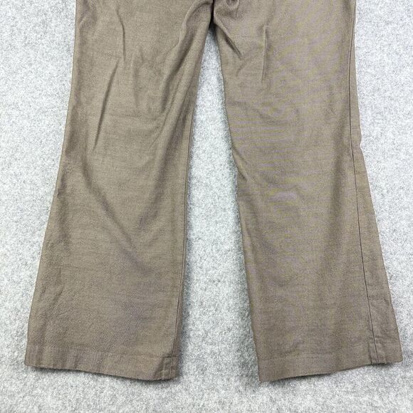 Banana Republic Pants Womens 10 Jackson Fit Stretch Wool Blend Flare Trousers - Picture 6 of 12